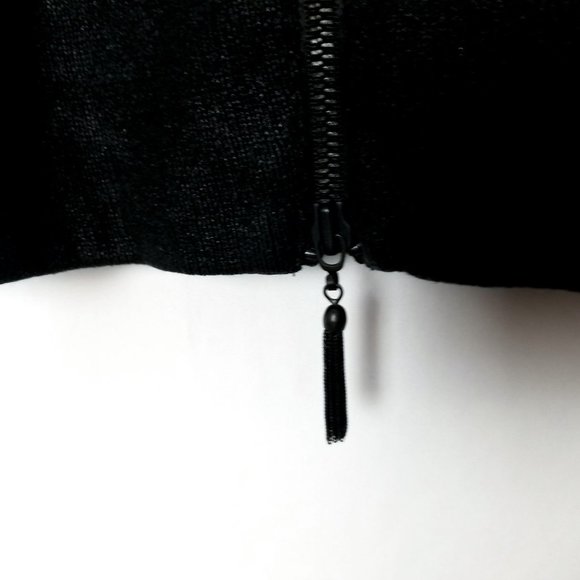 ALICE + OLIVIA Belted Sheath Dress Black Animal Print Sleeveless Womens size XS - Picture 8 of 8